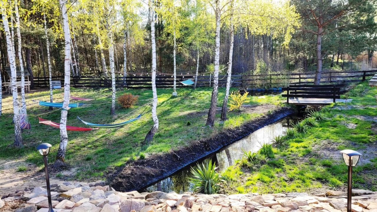 Vip Village Las Woda Rower - Podgrzewany Basen, Balia, Sauna Miedzierza Exterior foto