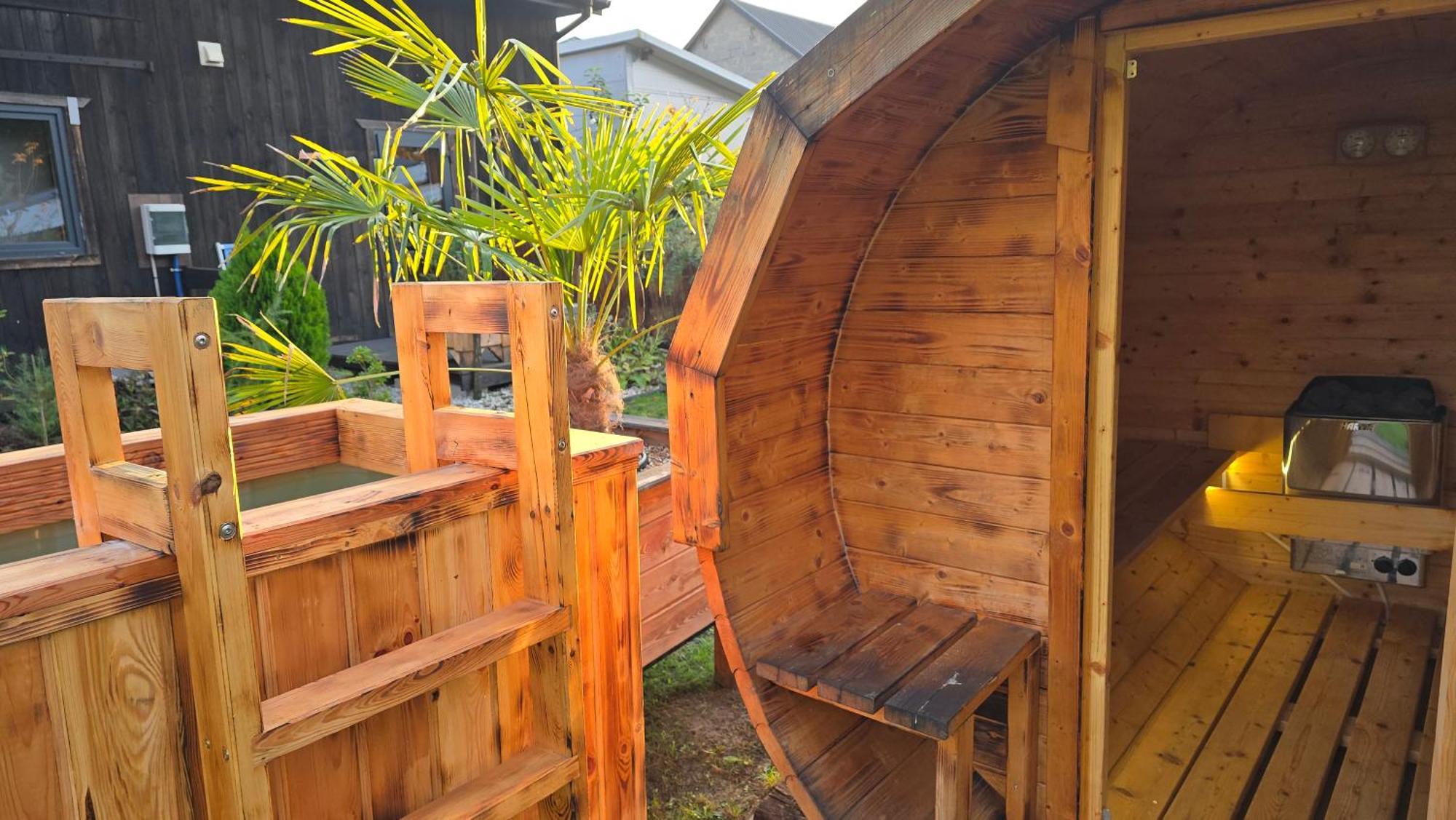 Vip Village Las Woda Rower - Podgrzewany Basen, Balia, Sauna Miedzierza Exterior foto